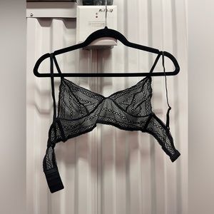 Black bralette